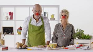 Proposte e CasaOz: torna on air lo spot "La generosità è una ricetta buonissima" con Luciana Littizzetto e Claudio Bisio