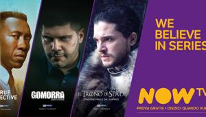 NOWTV: on air  'We believe in series' la campagna dedicata alle serie tv. Firma Alkemy