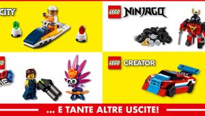 LEGO per la prima volta in edicola con Tv Sorrisi e Canzoni