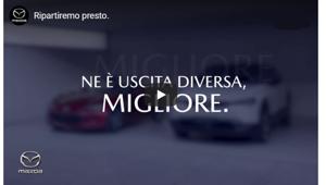 Mazda in tv con la campagna 'Ripartiremo presto' e un messaggio di speranza