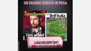 Sabato 3 Ottobre “ Grande Gazzetta” e Sportweek dedicati al Giro d’Italia.  In omaggio un numero speciale di Bell’Italia