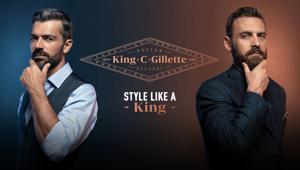 Gillette lancia KING C., linea di bellezza per la cura della barba. Campagna multimedia di Wunderman Thompson e Carat con Luca Argentero e Daniele De Rossi. Investimenti in crescita