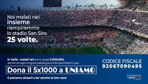 MAPCOM Consulting firma la campagna 5X1000 di Uniamo FIMR Onlus, l’associazione con cui condivide la lotta alle malattie rare