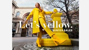 Scalo Milano Outlet & More lancia la campagna 'Let's Yellow, winter Sales'