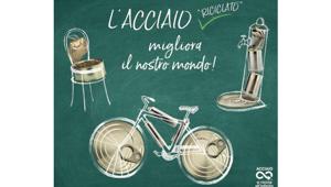 Consorzio RICREA: al via la campagna 'l'acciaio riciclato migliora il nostro mondo' per raccontare l'importanza di una corretta raccolta differenziata. Firma  Area ADV