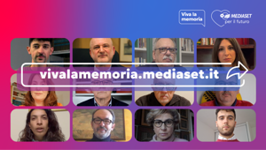 Mediaset rinnova “Viva la Memoria”, l'iniziativa sociale focalizzata sul passaggio di testimone tra i superstiti delle deportazioni nazifasciste e i loro familiari