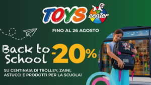 You Can e Winter firmano la campagna Back to School 2026 di Toys Center: un mix di promozioni, spot e brand activation