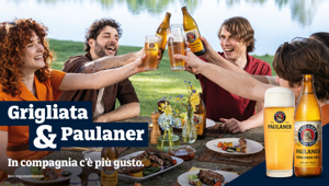 Serviceplan e Mediaplus firmano la campagna Paulaner “In compagnia c’è più gusto”: la Münchner Hell debutta in Connected TV