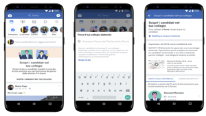 Per arrivare preparati alle Elezioni del 4 marzo Facebook lancia in Italia “Candidati”