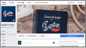 Capitan Findus che debutta sui social e presenta la pagina Facebook 'Capitan Findus Official'