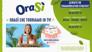 OraSì torna in tv e online con la campagna “Dai più gusto alla tua natura” creata da Mustard e pianificata da Expansion Group