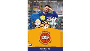 Carrefour, al via la collezione Looney Tunes e una campagna di TCC declinata attraverso una strategia multicanale