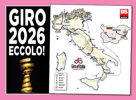 Cartolina Giro 2026