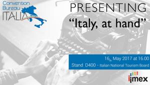 Nasce 'Italy, at hand', la nuova immagine della destinazione Italia nel Mice