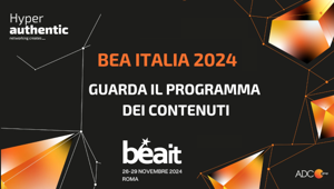 Bea Italia Festival 2024: guarda il programma dei contenuti