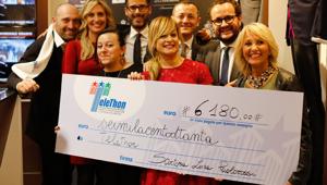 Luca Paolorossi sostiene Telethon e ospita la 'Cena in Sartoria – Il Gusto per la ricerca'