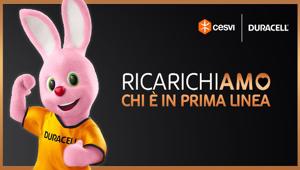 #RicarichiAMO chi è in prima linea: la raccolta fondi promossa da Duracell a sostegno di Cesvi per gli ospedali e gli anziani di Bergamo