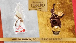 Ferrero racconta le praline in store con una Boutique firmata Arc's