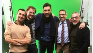 Changee vince la gara per il lancio della nuova collezione Calciatori 2017-2018 Panini. Protagonista, Gigi Buffon