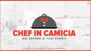 Comunicazione 2000 lancia il format 'Chef in camicia', personalizzabile e adatto a ogni tipo di evento e budget