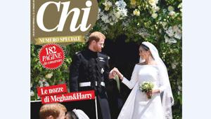 Chi, oltre 70 pagine pubblicitarie per l'edizione speciale sulle nozze tra il principe Harry e Meghan Markle