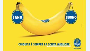 Chiquita, la banana 10 e lode, torna in comunicazione con una campagna multicanale firmata Armando Testa