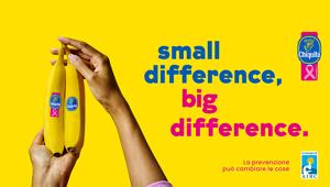 Con “Small difference, big difference” il Bollino Blu di Chiquita si tinge di Rosa per la prevenzione del tumore al seno