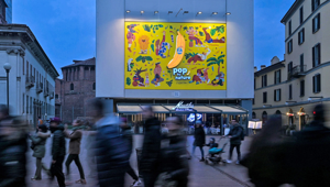 Chiquita illumina Milano con  “Pop by Nature”, un'installazione artistica situata presso le Colonne di San Lorenzo a Milano