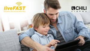 Con Fastweb e Chili tutta l’emozione del grande cinema per la festa del papà