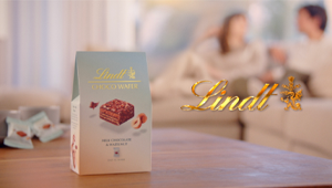 Lindt lancia Choco Wafer con uno spot pubblicitario pianificato con una video strategy a 360°. Firma Ogilvy