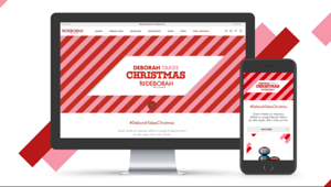 Connexia firma la nuova campagna digital #DeborahTakesChristmas di Deborah Milano