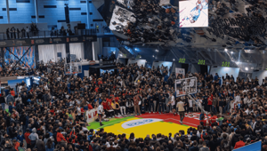 LBA ha scelto MOAB per arricchire l’esperienza della Frecciarossa Final Eight con la fan zone LBA Court Experience