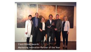 VEM sistemi premiata al Cisco Partner Summit 2016 come Marketing Innovation Partner of the Year