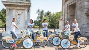 A Milano Rocchetta pedala con BikeMi di Clear Channel e va in campagna OOH