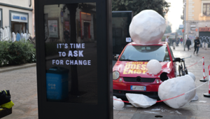 CESVI e Factanza insieme per un'installazione sull’emergenza climatica alla Milano Fashion Week