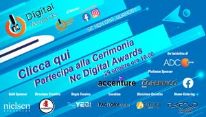 NC Digital Awards, Premio Facebook e Instagram: oggi alle 18 partecipa alla prima Cerimonia di premiazione completamente virtuale. Un viaggio nel futuro della comunicazione con l’Extended Reality