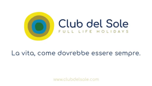 È on air il primo spot televisivo di Club del Sole a cura dell'agenzia Conic