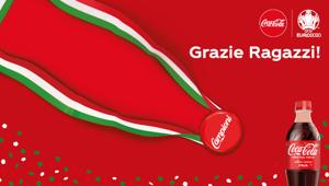 Da Coca-Cola una bottiglia in edizione limitata di Original Taste per celebrare i vincitori di UEFA Euro 2020