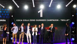 BC&E Festival 2022. Ai BC&E Awards Grand Prix a Coca-Cola Zero Summer Campaign - ‘Mille’ di MediaCom Italia, Dream of Ordinary Madness.  Ai Brand Purpose Awards l'oro a 'Voce alle Gamer' di Wunderman Thompson per WindTre