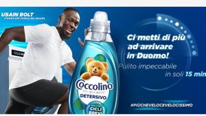 Coccolino lancia il detersivo Wonder Wash con una campagna con Usain Bolt. Firma The Teachers
