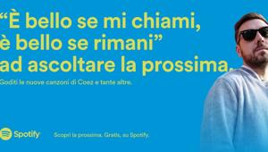 Spotify lancia la sua nuova brand campaign integrata con numerosi artisti italiani