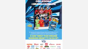Gruppo VéGé lancia la campagna UNICI con Panini per valorizzare  il gioco di squadra che unisce il mondo in occasione degli Europei di Calcio. Firma Sunny Milano