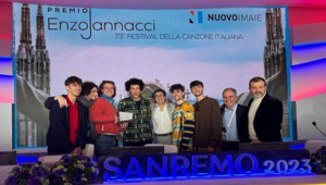 NUOVOIMAIE al Festival di Sanremo con un proprio spazio e con il Premio Enzo Jannacci assegnato quest'anno ai Colla Zio