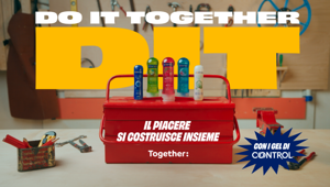 Control e Together sfidano la cultura machista nella nuova campagna "Do it together”