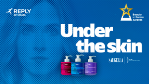 Bitmama Reply vince il premio Communication Project dell'Anno ai Beauty in Farma Awards con la campagna “Under the Skin” per Saugella e D.i.Re