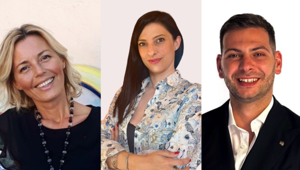 Triplice ingresso in CooperVision: Lorenza Gregorutti Regional Sales Manager Nord Italia, Silvia Del Maschio Rappresentante Nord Italia, e Alessandro Vena Rappresentante di parte del Sud
