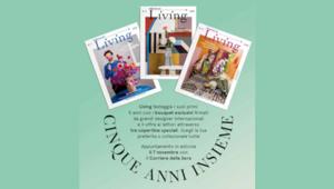 Living festeggi cinque anni con il debutto del nuovo Living Collection, che spinge la raccolta di novembre a +23%