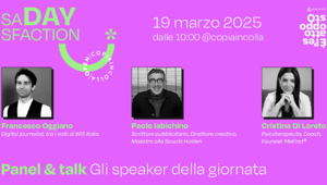 copiaincolla presenta SaDAYsfaction, l’evento dedicato alla soddisfazione nell’ecosistema marketing