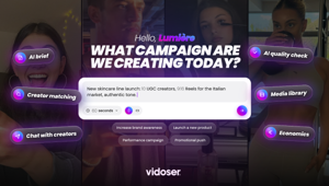 Vidoser lancia la nuova piattaforma end-to-end con AI per ottimizzare le campagne di Creator Marketing