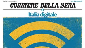  'Italia Digitale - Il futuro è qui', in edicola il 7 novembre numero speciale del Corriere in 1 mln di copie